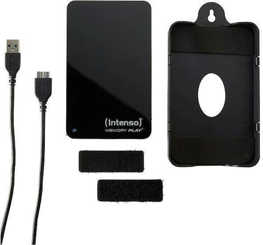 Intenso Memory Play USB 3.0 External Hard Drive 2TB 2.5" Black