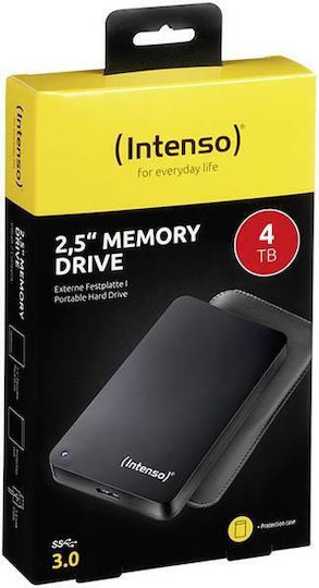 Intenso Memory Drive USB 3.0 Εξωτερικός HDD 4TB 2.5" Μαύρο