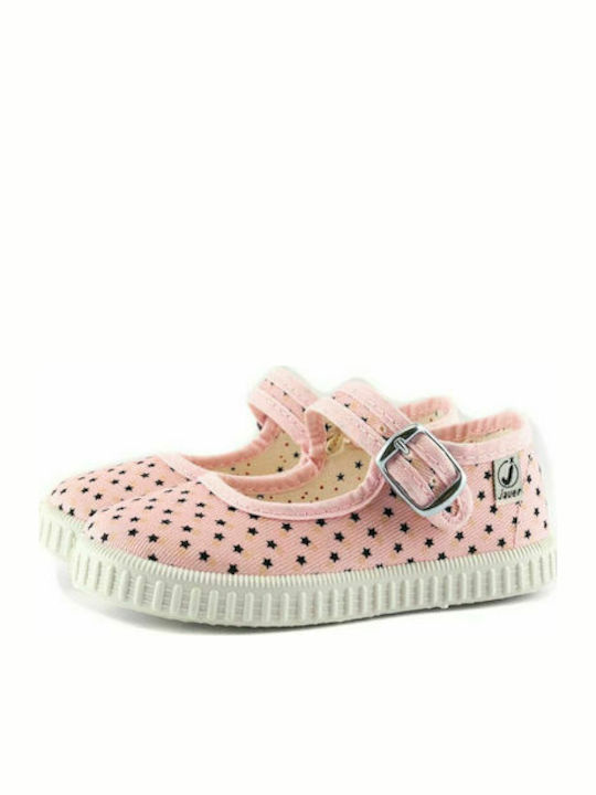 Kids Pumps & Ballerinas Fabric Javer 62-18 Pink Kids Pumps & Ballerinas Fabric Javer 62-18 Pink