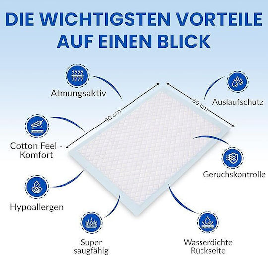 Kera Bed Super Incontinence Underpads Super 60x90cm 15pcs