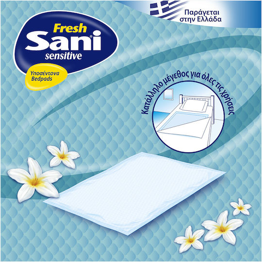 Sani Sensitive Maxi Plus Fresh Incontinence Underpads 60x90cm 6x15pcs