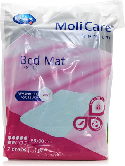 Hartmann MoliCare Premium Washable Incontinence Underpad Reusable 7 Drops 85x90cm 1550100