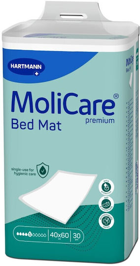 Hartmann Molicare Premium Incontinence Underpads 5 Drops 40x60cm 30pcs 1610610
