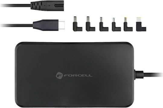 Forcell Universal Φορτιστής Laptop 65W χωρίς Καλώδιο Τροφοδοσίας