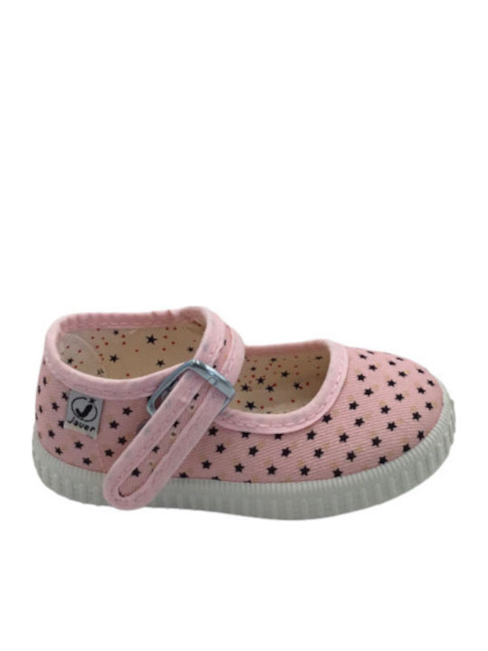 Kids Pumps & Ballerinas Fabric Javer 62-18 Pink