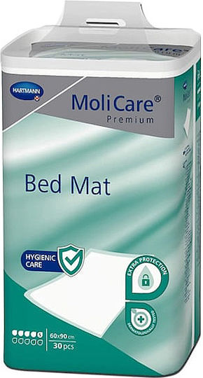 Hartmann MoliNea Normal Υποσέντονα Ακράτειας 2 Σταγόνων 60x90cm 30τμχ