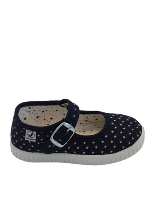 Kids Pumps & Ballerinas Fabric Javer 62-18 Blue