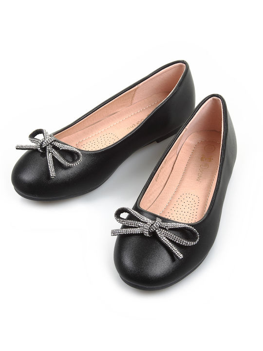 Μπαλαρίνα Παιδική Fshoes 230/71.00 Fshoes Μαυρο
