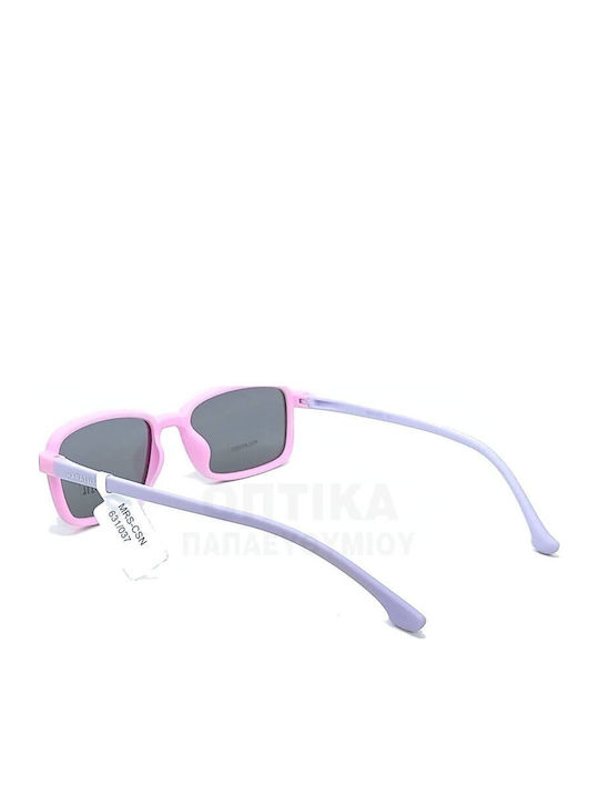 Marasil Square Kids Sunglasses with Polarized Blue Lens
