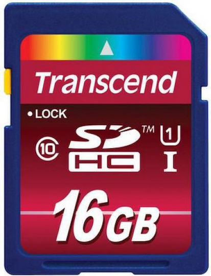 Transcend Ultimate 600x SDHC 16GB U1 UHS-I 90MB/s