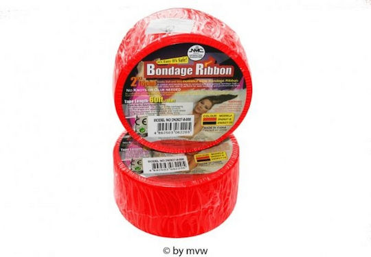 Nanma Bondage Ribbon Ταινία Δεσίματος σε Κόκκινο Χρώμα