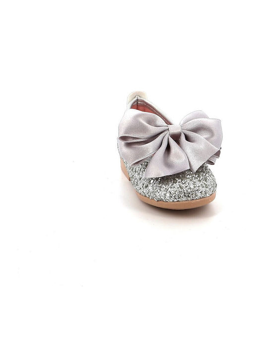 Kinder Pumps & Ballerinas Minican Farbe Silber Yonca-22y