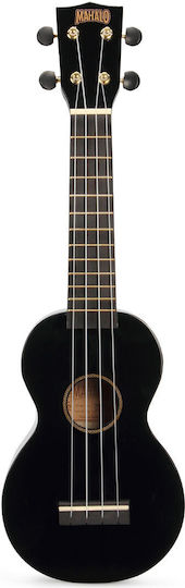 Mahalo Rainbow Series Soprano Γιουκαλίλι Black