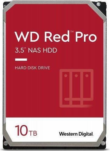 Western Digital Red Pro 10TB HDD Σκληρός Δίσκος 3.5" SATA III 7200rpm με 256MB Cache για NAS WD103KFBX