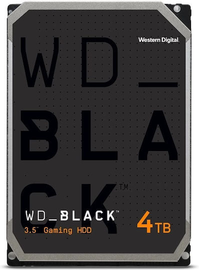 Western Digital Black 4TB HDD Hard Drive 3.5" SATA III 7200rpm with 256MB Cache for Desktop WD4006FZBX