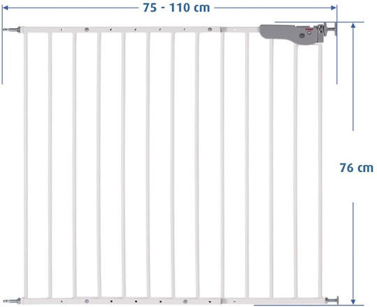 Reer Security Door in Gray Colour 76cm