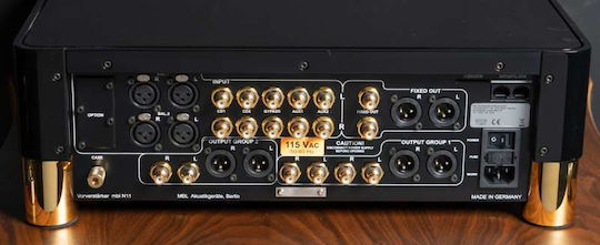MBL Noble Line N11 Προενισχυτής Hi-Fi Stereo