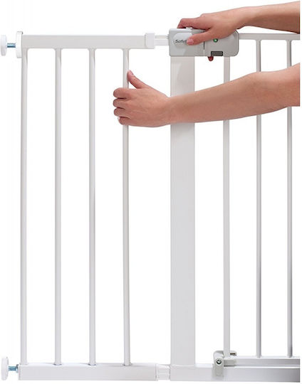 Munchkin Sure Shut Safety Gate Extensions made of Metal in White Color 28x14x7εκ. 1pcs