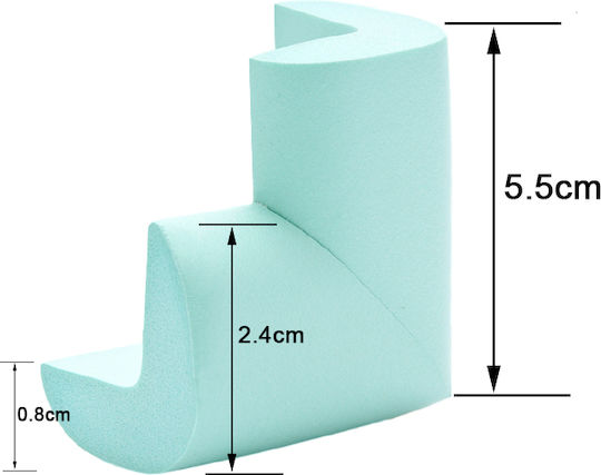 Cangaroo Edgy Protection Corner in Green Color 4pcs