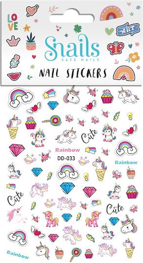 Snails Παιχνίδι Μανικιούρ Unicorn Rainbow