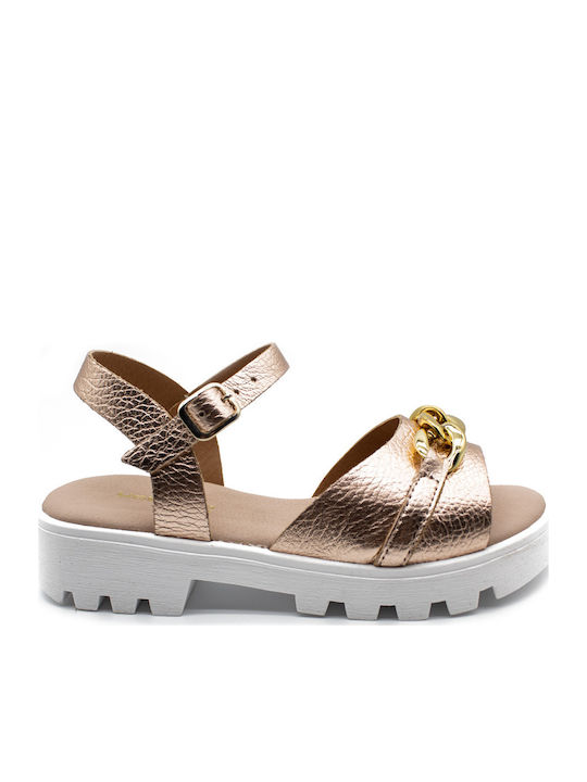 Yoshino Sandal Junior Girl 23304 Gold