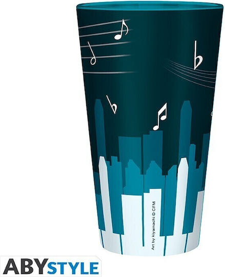 Abysse Vocaloid Hatsune Miku Pahar din Sticlă 400ml