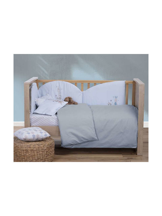 Nef-Nef Homeware Copertă de Pătuț Basic Pink 110x150cm.
