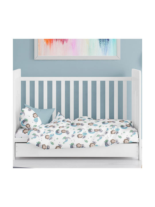 Dimcol Baby Duvet Cover Bebe Sky blue 120x160cm