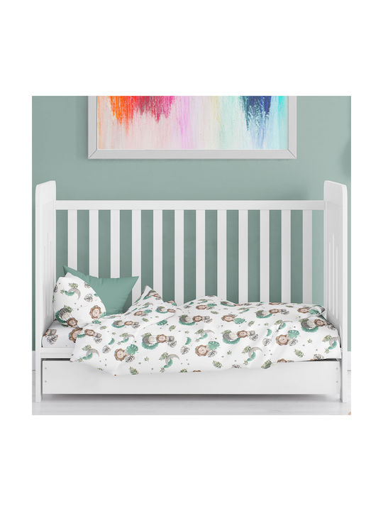 Dimcol Baby Bettbezug Bebe Green 120x160cm.