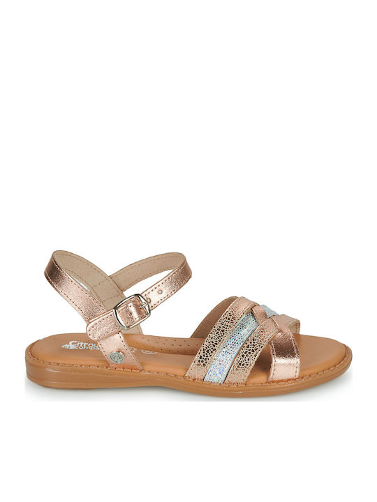 Citrouille et Compagnie Kinder Sandalen Kansak Rosa