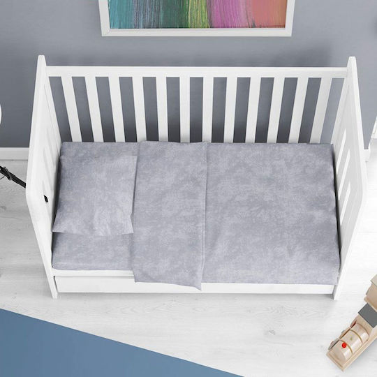 Dimcol Бебешка Долна Калъфка Bebe Premium Shadow Светло сиво 120x160см. Dimcol Бебешка Долна Калъфка Bebe Premium Shadow Светло сиво 120x160см.
