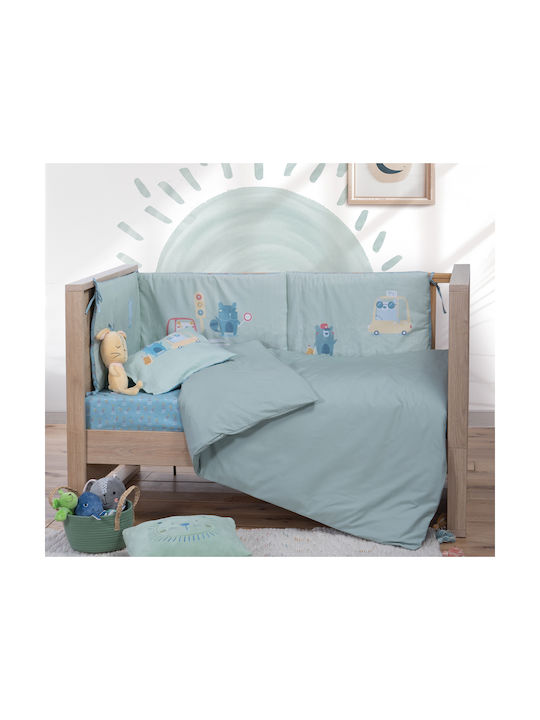 Nef-Nef Homeware Copertă de Pătuț Basic Bej 110x150cm.