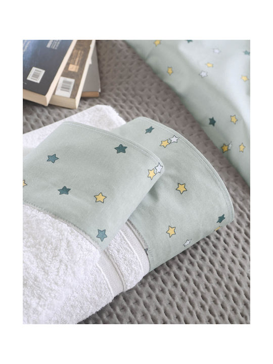Rythmos Baby Duvet Cover Set With Pillowcase Blaze Green 110x160cm