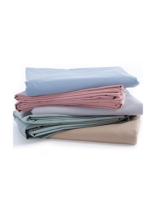 Nef-Nef Homeware Baby Duvet Cover Basic Light Blue 110x150cm