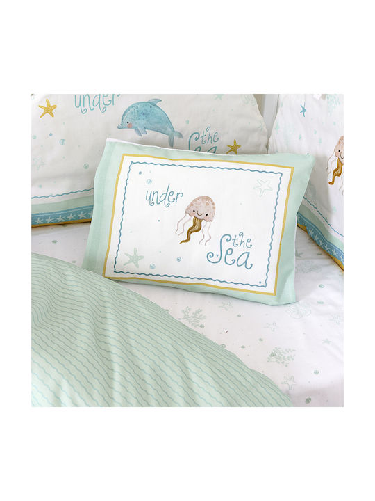 Nima Baby Duvet Cover Set With Pillowcase Sea Love Sea Love 110x145cm