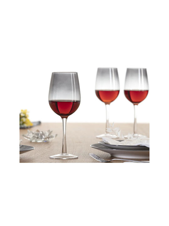 Glass Set for White Wine made of Glass Stacked 380ml 6pcs