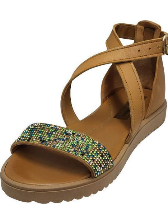 Mariella Fabiani Sandal Glitter Ταμπά