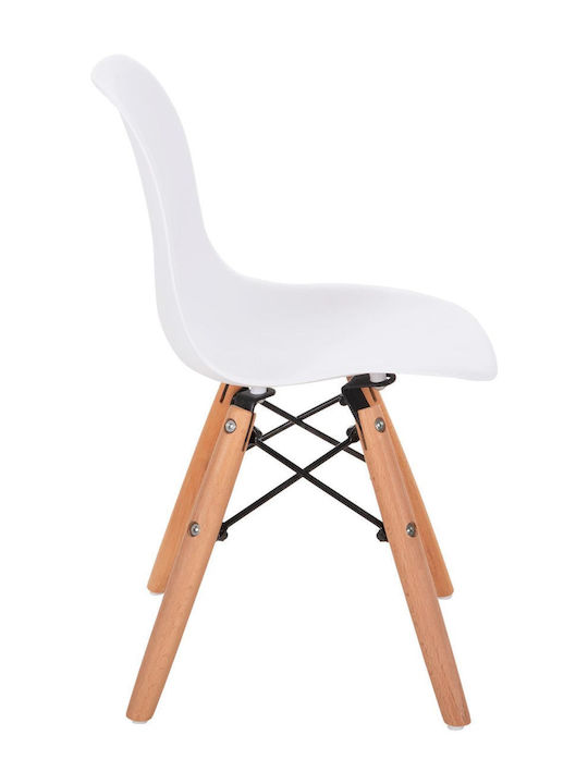 Chair Twist Kid White 28x30.5x59cm