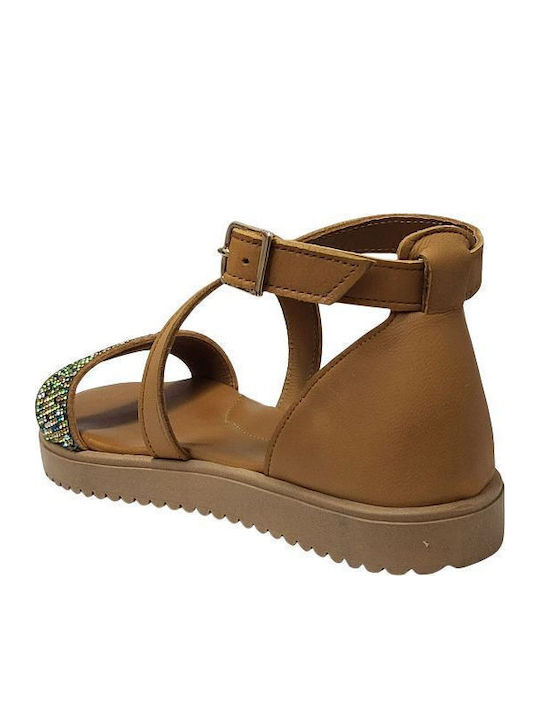 Mariella Fabiani Sandal Glitter Ταμπά