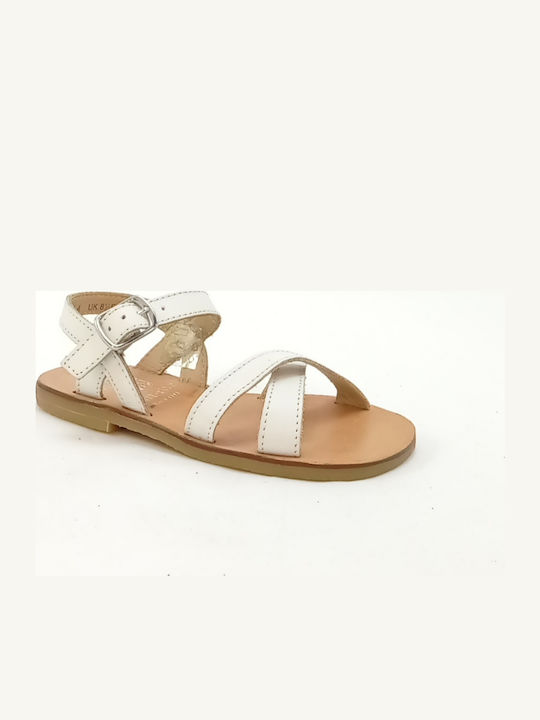 Start Rite Nice Ii 5222-4 White Kids' Sandals