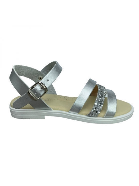 Smart Kids Kids' Anatomic Sandals Girl Glitter White Silver Sir332