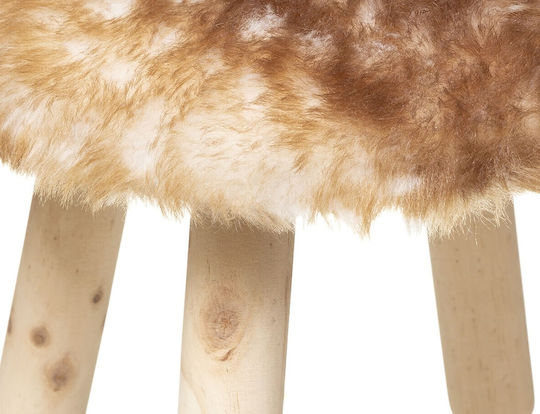 Stool Deer Brown 27x38cm