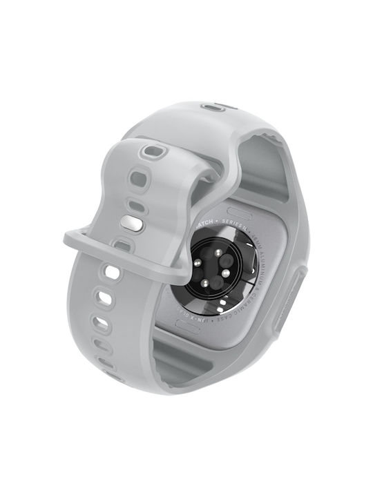Spigen Liquid Air Pro Θήκη Σιλικόνης σε Γκρι χρώμα για Apple Watch 10 46 mm