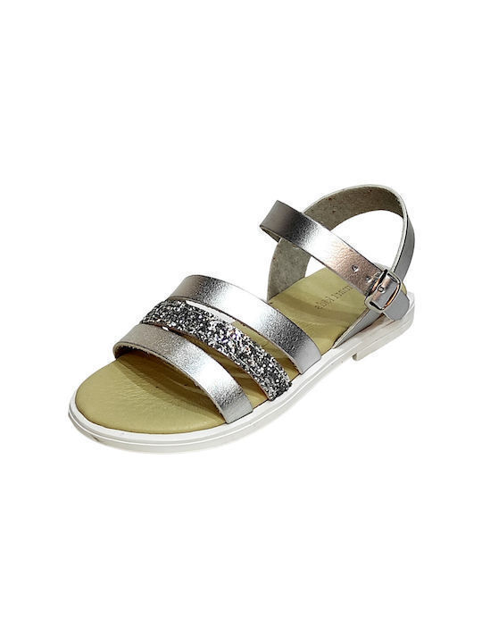 Smart Kids Kids' Anatomic Sandals Girl Glitter White Silver Sir332