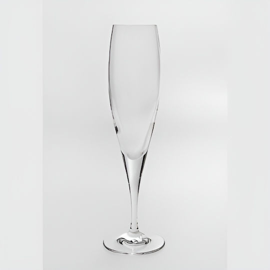 Bohemia Jihlava Set of Glasses Champagne made of Crystal Stemmed 200ml 6pcs