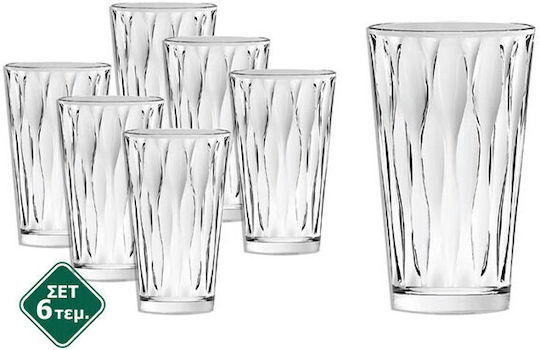 TnS Set Glas Wasser Brillen 255ml 6 Stück