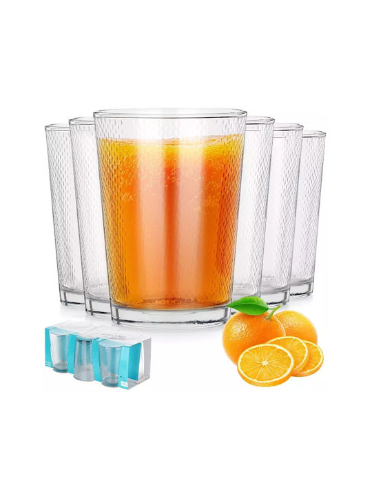 Excellent Houseware Set de pahare pentru apa din Sticlă 425ml 6buc