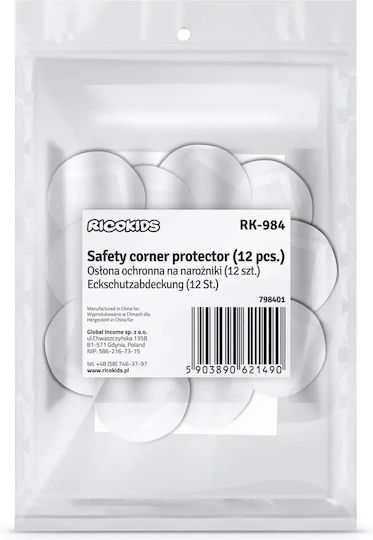 Ricokids Plastic Protection Corner 12 Pieces