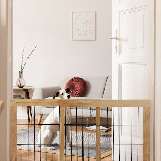 Relaxdays Ușă de siguranță în Culoare Bej 70x56cm 1buc