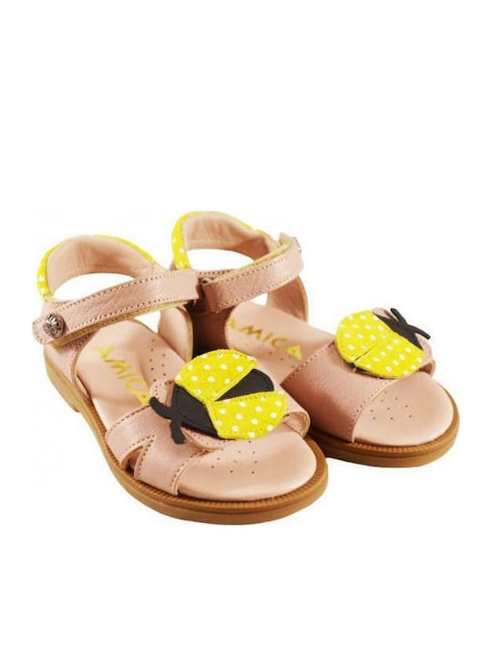 Παιδικά Πέδιλα Amica Σομόν 2202-salmon